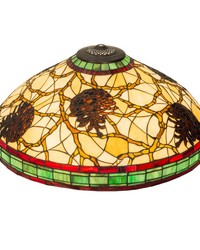 24in W Pinecone Shade 44903 by   