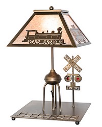 Train Table Lamp 51704 by  Maxwell Fabrics 