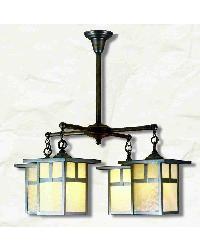 T Mission 4 Light Chandelier 51763 by   