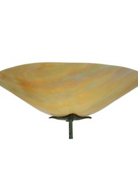 21in  1 8in  GLASS CONE W 1 5 8in  HOLE 65059 by   