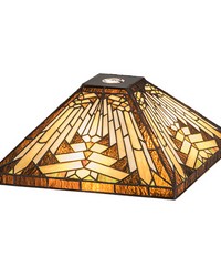 14in  Square Nuevo Mission Shade 65907 by   