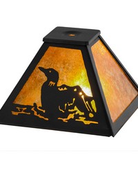 8in Sq Loon Shade 67118 by   