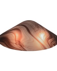 18in W Metro Chambord Swirl Shade 70791 by   