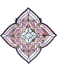 Ring Of Roses Stained Glass Window 72642 by   