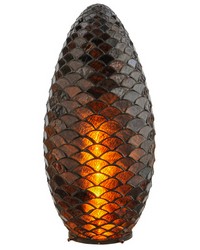 9.5in W Tiffany Pinecone Shade 76491 by   
