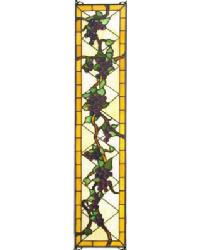 Jeweled Grape Stained Glass Window 79792 by   