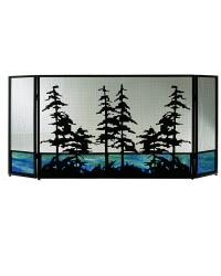 Tall Pines Folding Fireplace Screen 81106 by   