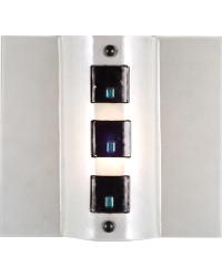 Black Tie Affair Fused Glass Sconce 97998 by   