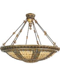 Fleur-De-Lis Semi-Flushmount 98754 by  American Silk Mills 