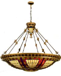 Fleur-De-Lis Inverted Pendant 98985 by  American Silk Mills 