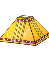 10in Sq Prairie Corn Shade 99150 by   