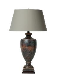 English Finial Table Lamp by   