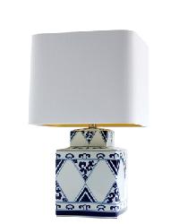 China Pattern Table Lamp by   