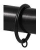 Brimar Flat Curtain Ring with Clip Antique Oil Black