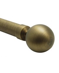 Carnegie Finial Brushed Gold by   