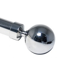 Carnegie Finial Chrome by   