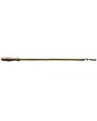 40in Metal Baton Brushed Gold by   