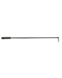 40in Metal Baton Brushed Nickel by   