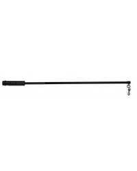 40in Metal Baton Shadow Black by  Paris Texas Hardware 