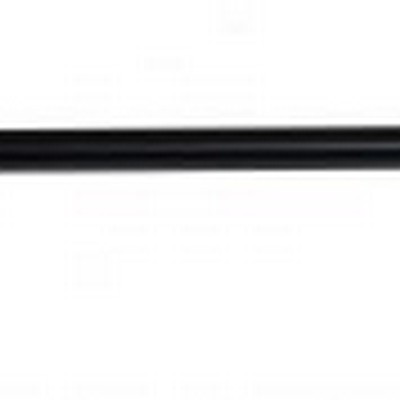 Brimar 40in Metal Baton Shadow Black in Fifth Avenue DX160 SBK Black  Curtain Pulls 