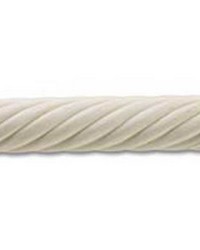 1 3/8 inch Roped Wood Pole Cherry 4ft by  Graber 