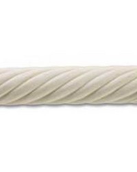 1 3/8 inch Roped Wood Pole Cherry 4ft by  Bailey and Griffin 