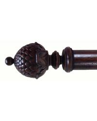 2in Concerto Finial for Traverse System by  Kasmir Hardware 