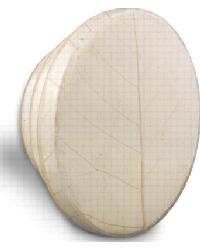 Round Step Rubber Tree Leaf by   