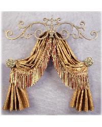 Window Hardware Scarf and Valance Holders Menagerie Curtain Rods & Hardware