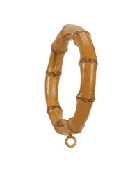 Bamboo Curtain Rings Set of 4 by  Menagerie 
