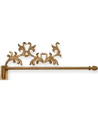 3/4in Diameter Swing Arm Rod with Scrolling Vines by   