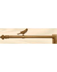 1in Diameter Swing Arm Rod with Bird by   