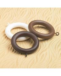 Wood Rings with Eyelet by   