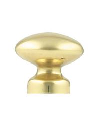 Regency Finial Polished Brass by   