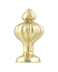Louis XV Finial Polished Brass by   