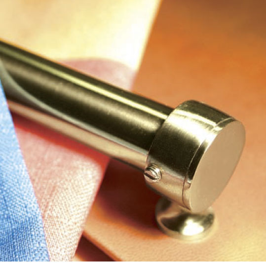 Sash Bracket Polished Brass Curtain Rods