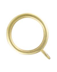 Polished Brass Ring with Eye Hook by  Ralph Lauren Wallpaper 