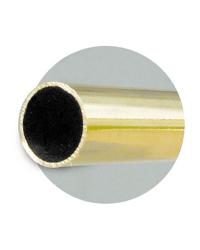 Vesta Solid Brass Rod Tubing Polished Brass