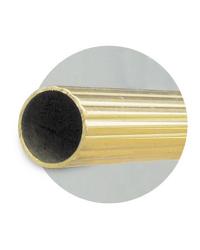 Solid Brass Reeded Tubing by   