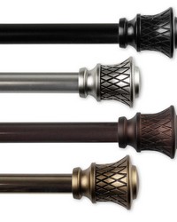 Lennart Adjustable Curtain Rod Set by  Stout Wallpaper 