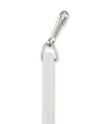 Fiberglass Baton White 30in Long by  Aria Metal 