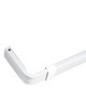 ABO Window Fashion Single 2in Projection Curtain Rod White
