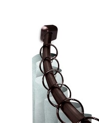 Curved Shower Curtain Rod Bronze by   