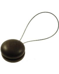 Leno Chocolate Magnetic Tiebacks by   