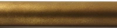 Brimar 1 1/2 Inch Diameter Metal Rod in Metal Signature Series DP140  Metal Rods Decorative Metal Rods 