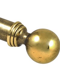 Ball Finial Antique Gold by   