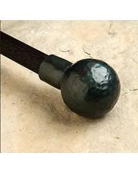 Iron Ball Curtain Rod Finial by   