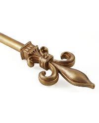 1 Inch Fleur De Lis Finial by   