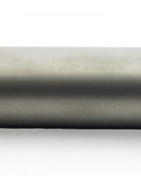 Smooth Metal Pole 4 feet 1.25 Diameter  Brushed Nickel by  Brimar 