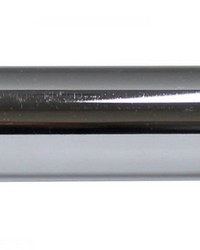 Smooth Metal Pole 4 feet 1.25 Diameter  Chrome by   